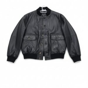 Men’s Classic Black Leather Jacket