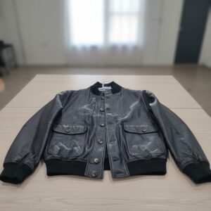Men’s Classic Black Leather Jacket
