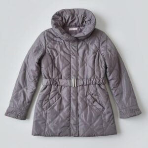 Winter Luxe Quilted Belted Coat