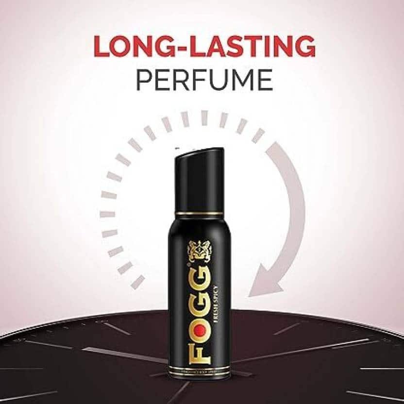 FOGG Fresh Spicy Fragrance Body Spray for Men 100ml – Long Lasting Perfume Spray, No Gas Formula, Strong Masculine Scent