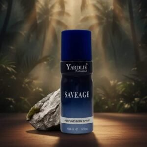 Yardlie Saveage Body Spray 150ml for Men – Long Lasting Masculine Perfume Deodorant Spray for Daily Freshness & Professional Grooming