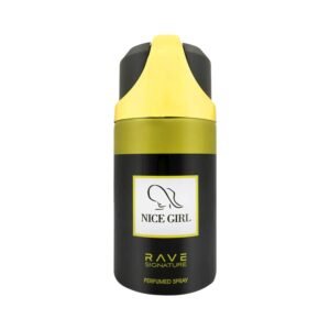 Rave Signature Nice Girl Perfume Spray 250ml – Long Lasting Luxury Women Fragrance | Premium Ladies Perfume Body Spray