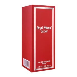 Royal Mirage Sport Perfume 120ml – Long Lasting Sport Cologne Fragrance for Men & Women | Fresh Citrus Woody Everyday Perfume